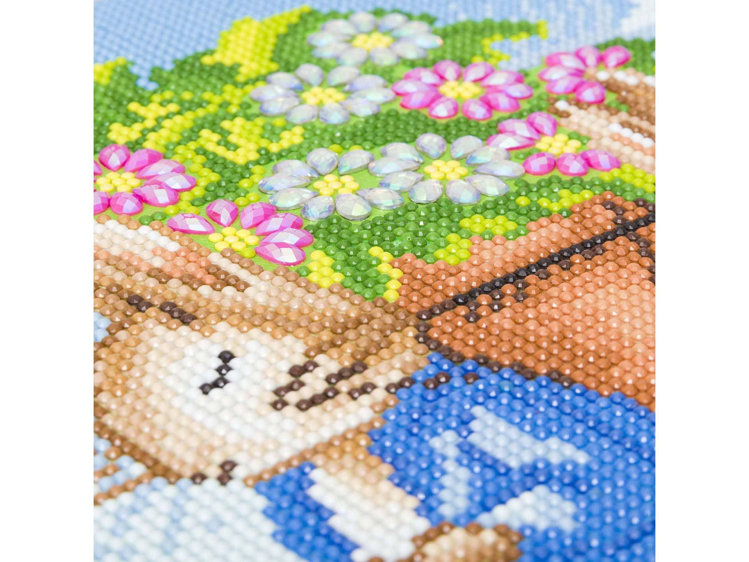 Crystal Art Kit - Peter and Flopsy Medium (11.8" x 11.8")
