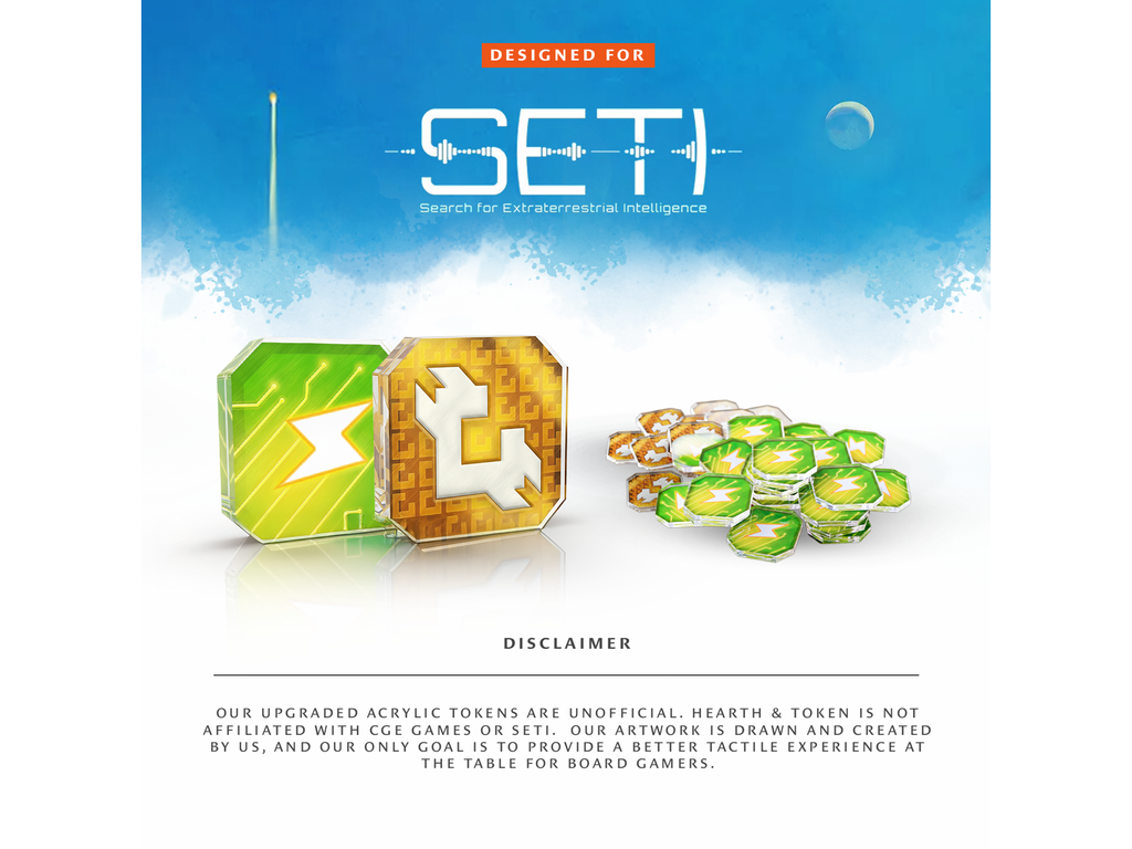 SETI Acrylic Token Bundle