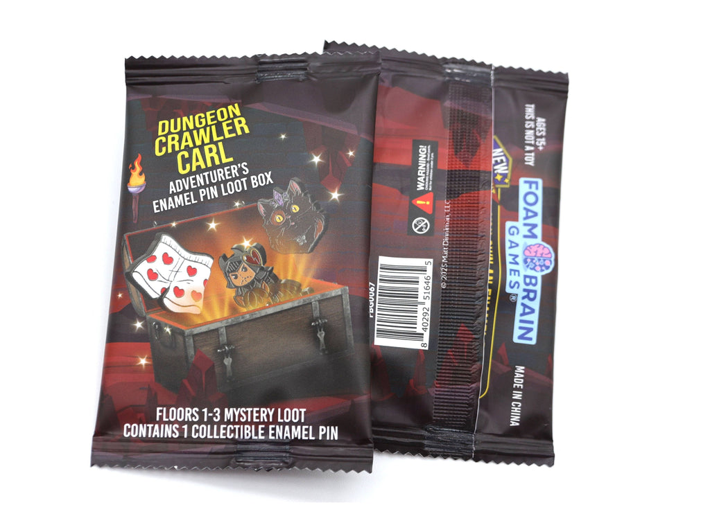 Dungeon Crawler Carl Adventurer's Pin Loot Box: Floors 1-3