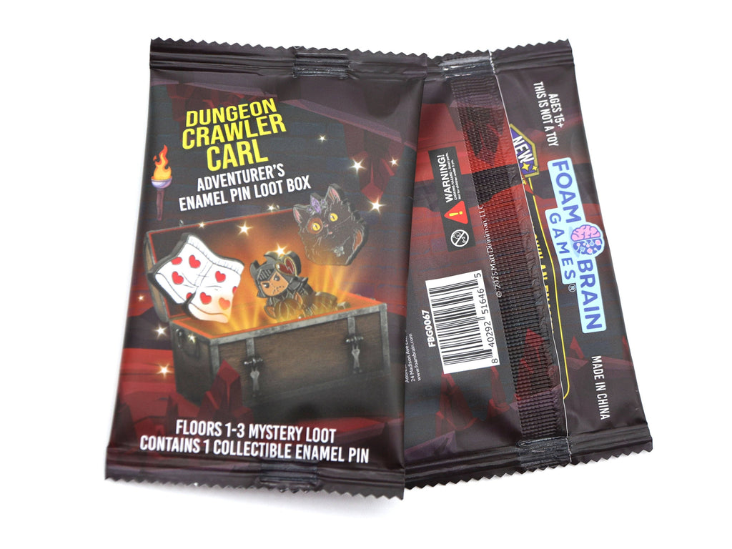 Dungeon Crawler Carl Adventurer's Pin Loot Box: Floors 1-3