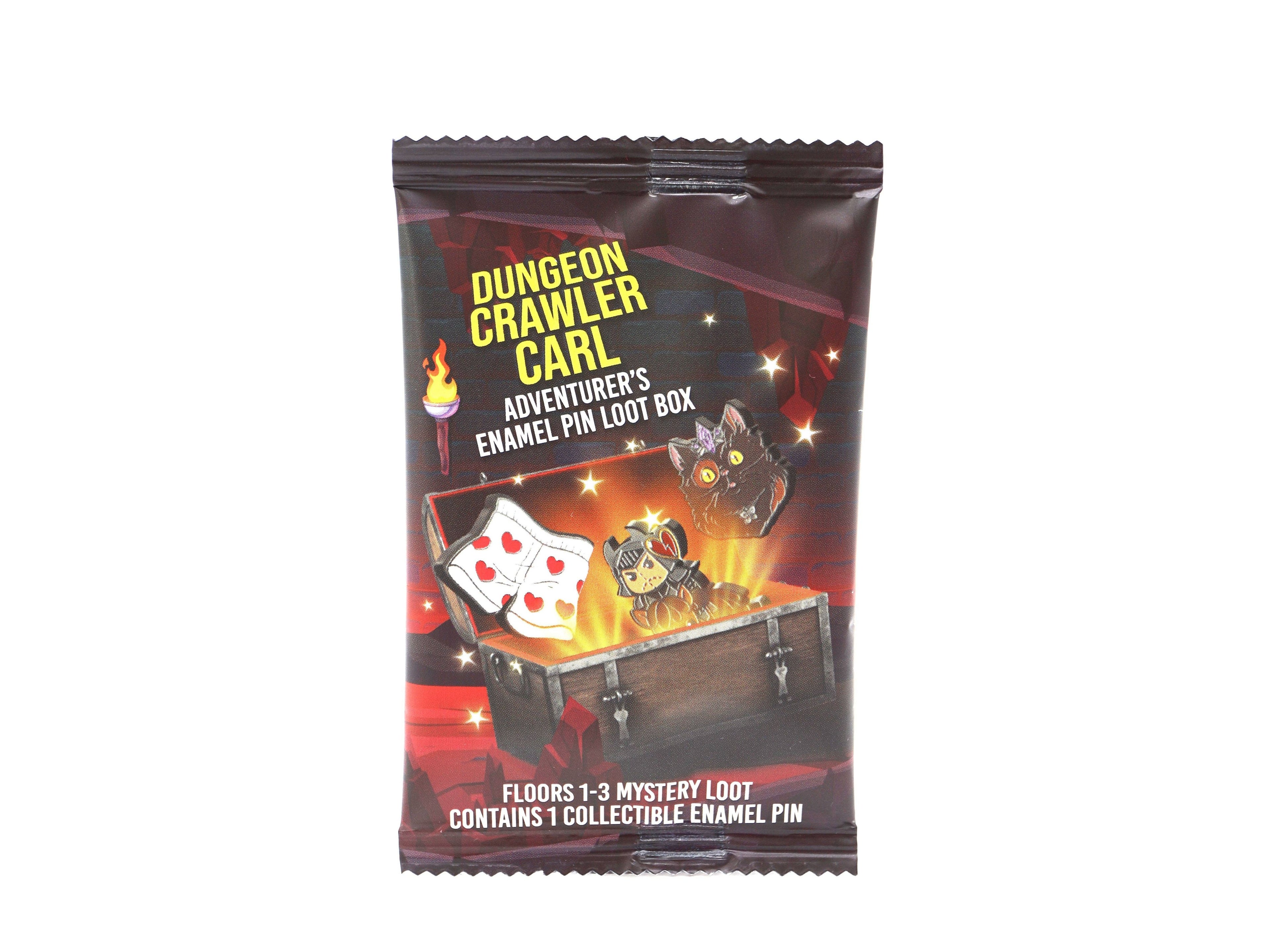 Dungeon Crawler Carl Adventurer's Pin Loot Box: Floors 1-3